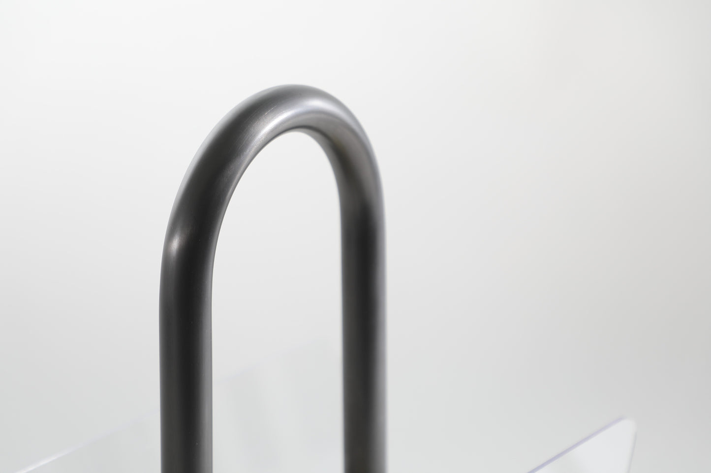 Silver S/S Steel & Acrylic Magazine Holder