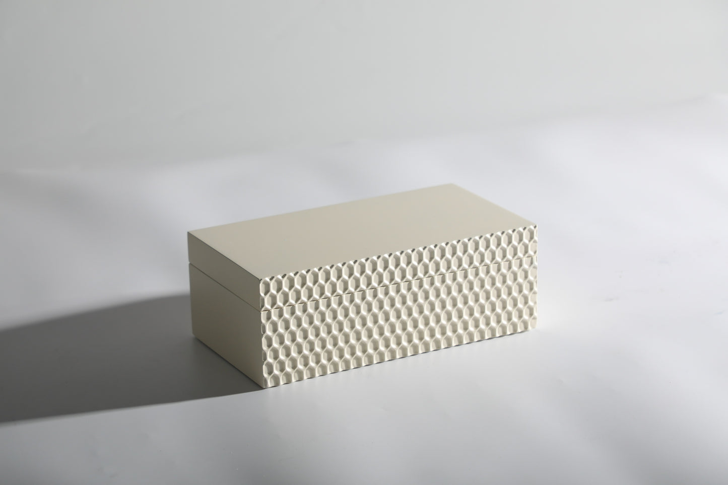 Milk Blue Resin Storage Box