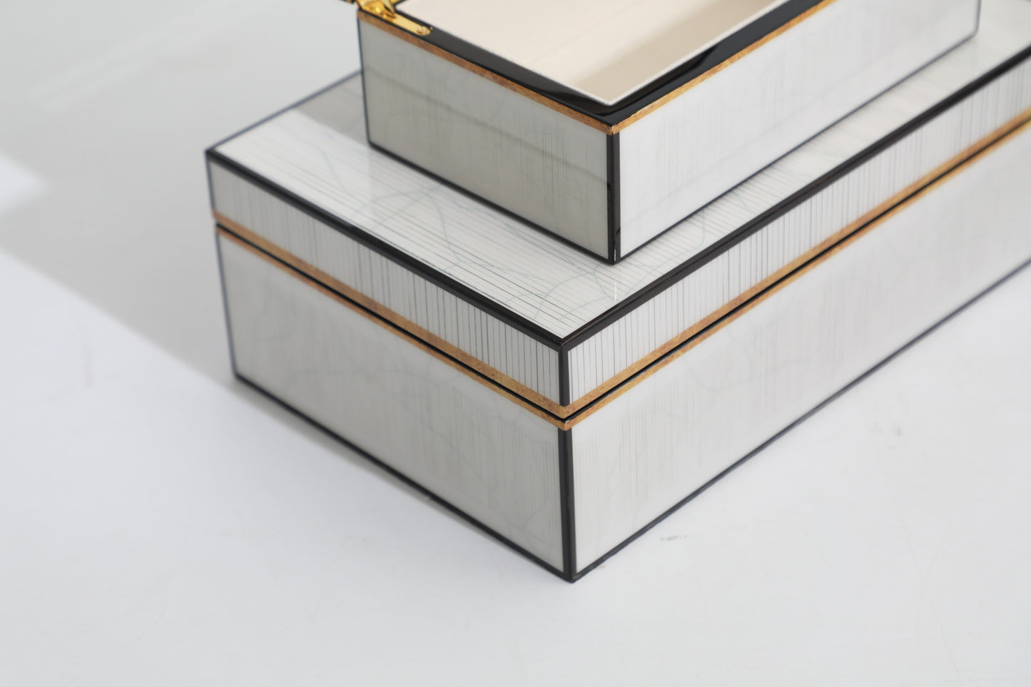 White Mdf Small Storage Box
