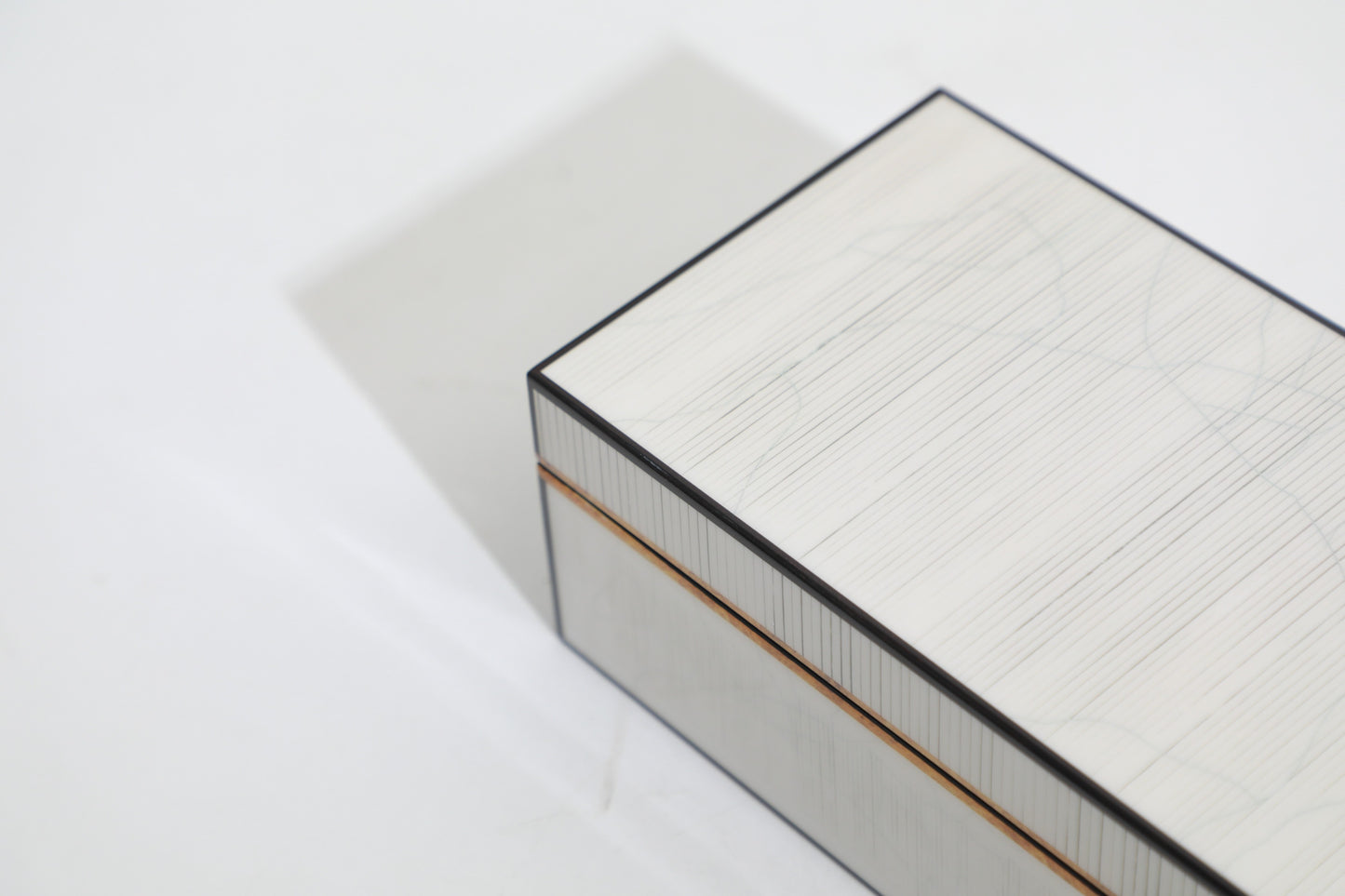 White Mdf Small Storage Box