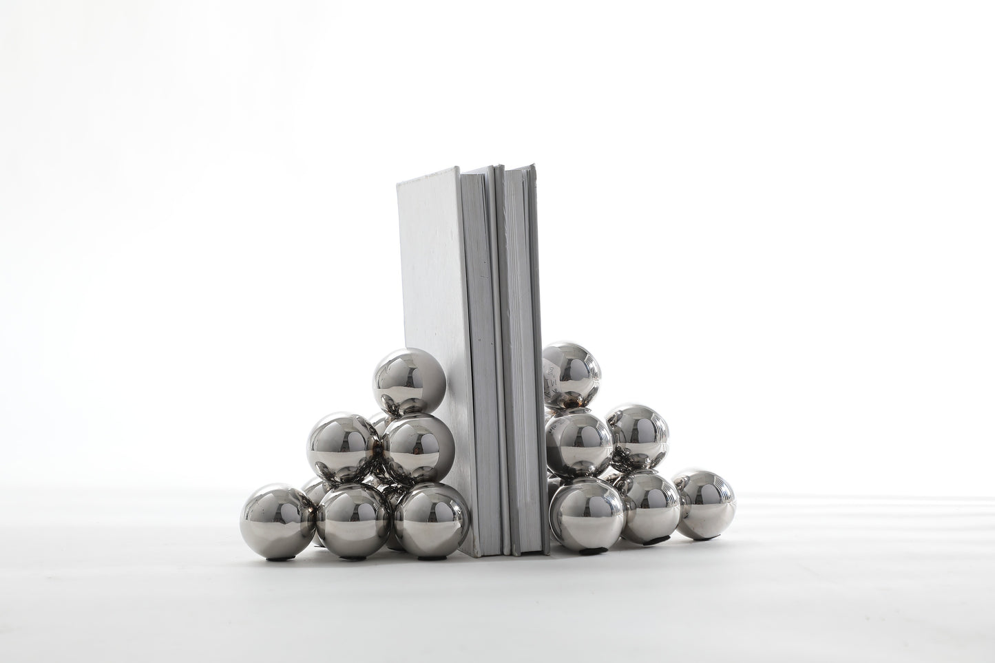 Silver S/S Steel Bookend (Single)