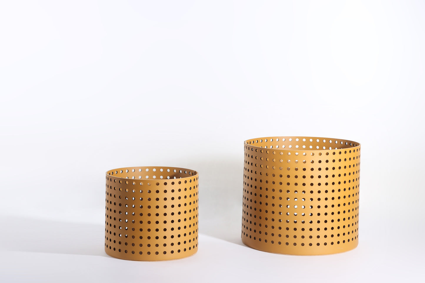 Mustard Yellow Pu Eater Basket