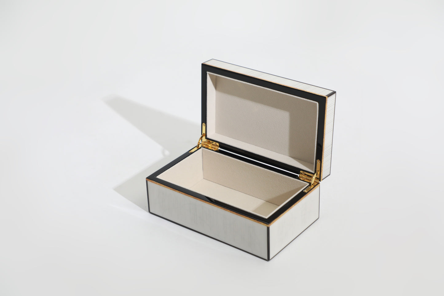 White Mdf Small Storage Box