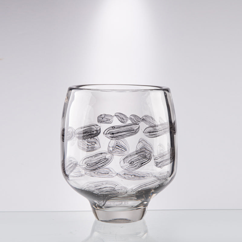 MODERN SKETCH GLASS VASE
