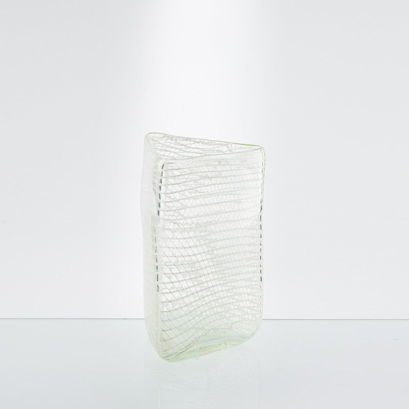 WATER RIPPLE GLASS VASE