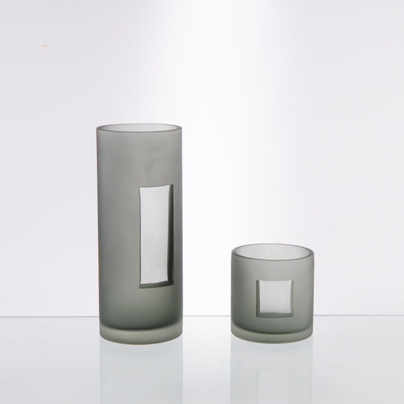 GEOMETRY HOLLOW GLASS VASE