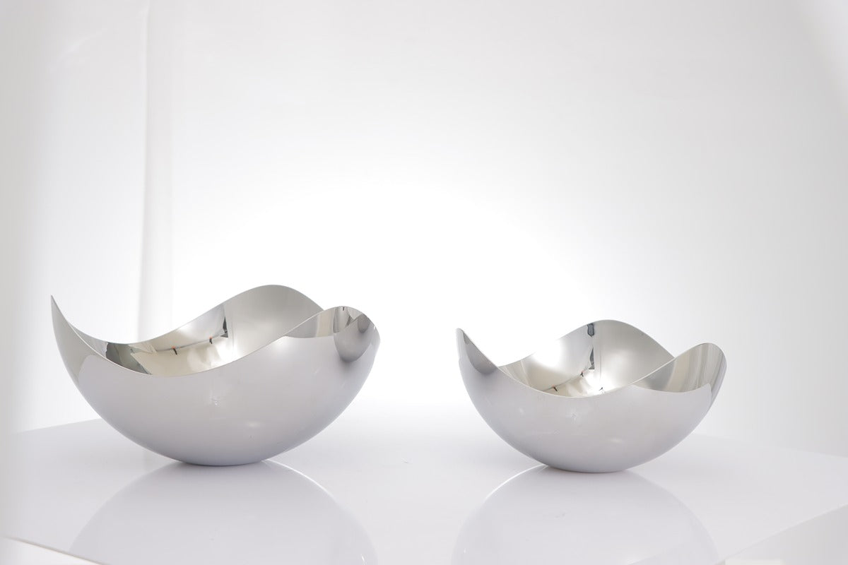 SILVER S/S STEEL TRAY - S