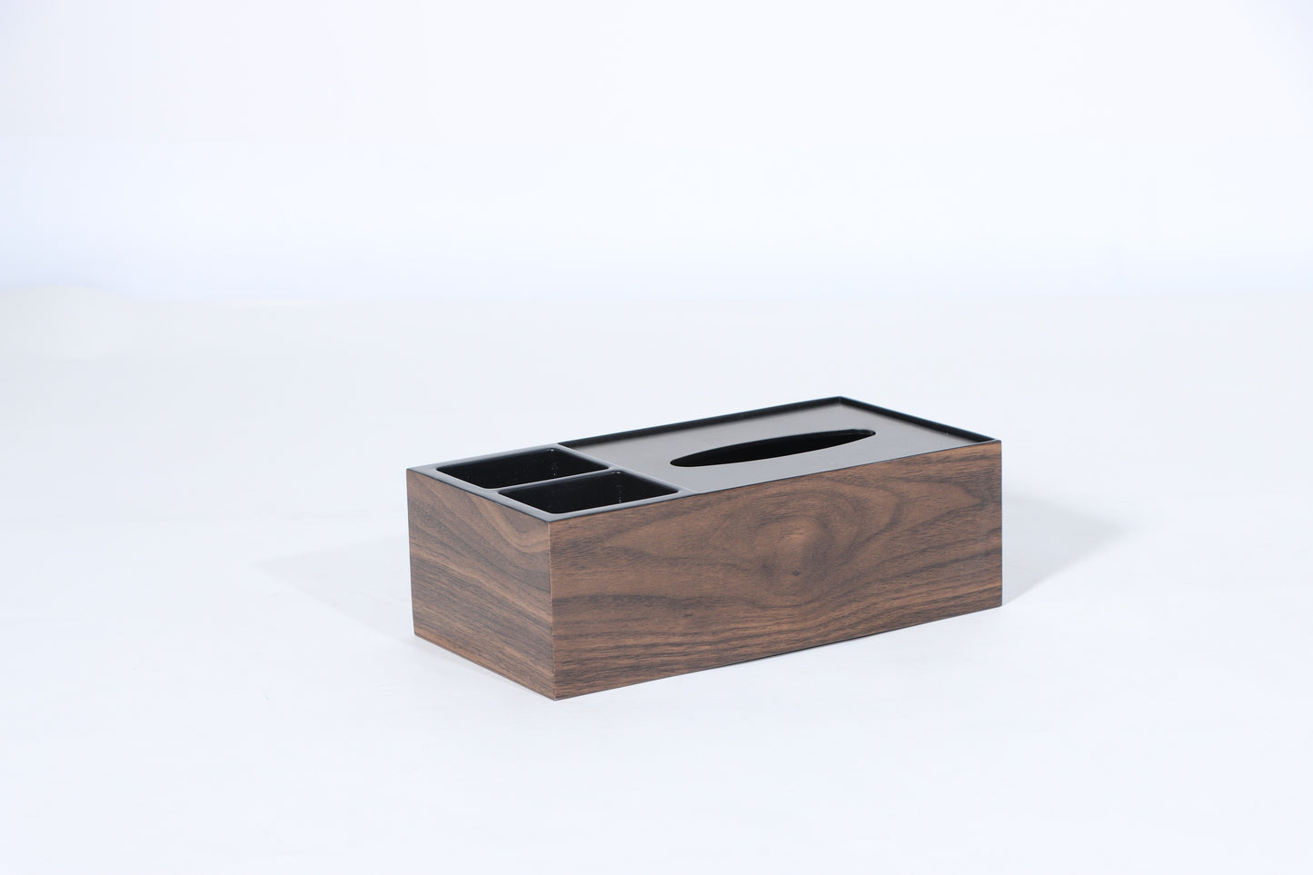 Mdf & S/S Steel Tissue Box