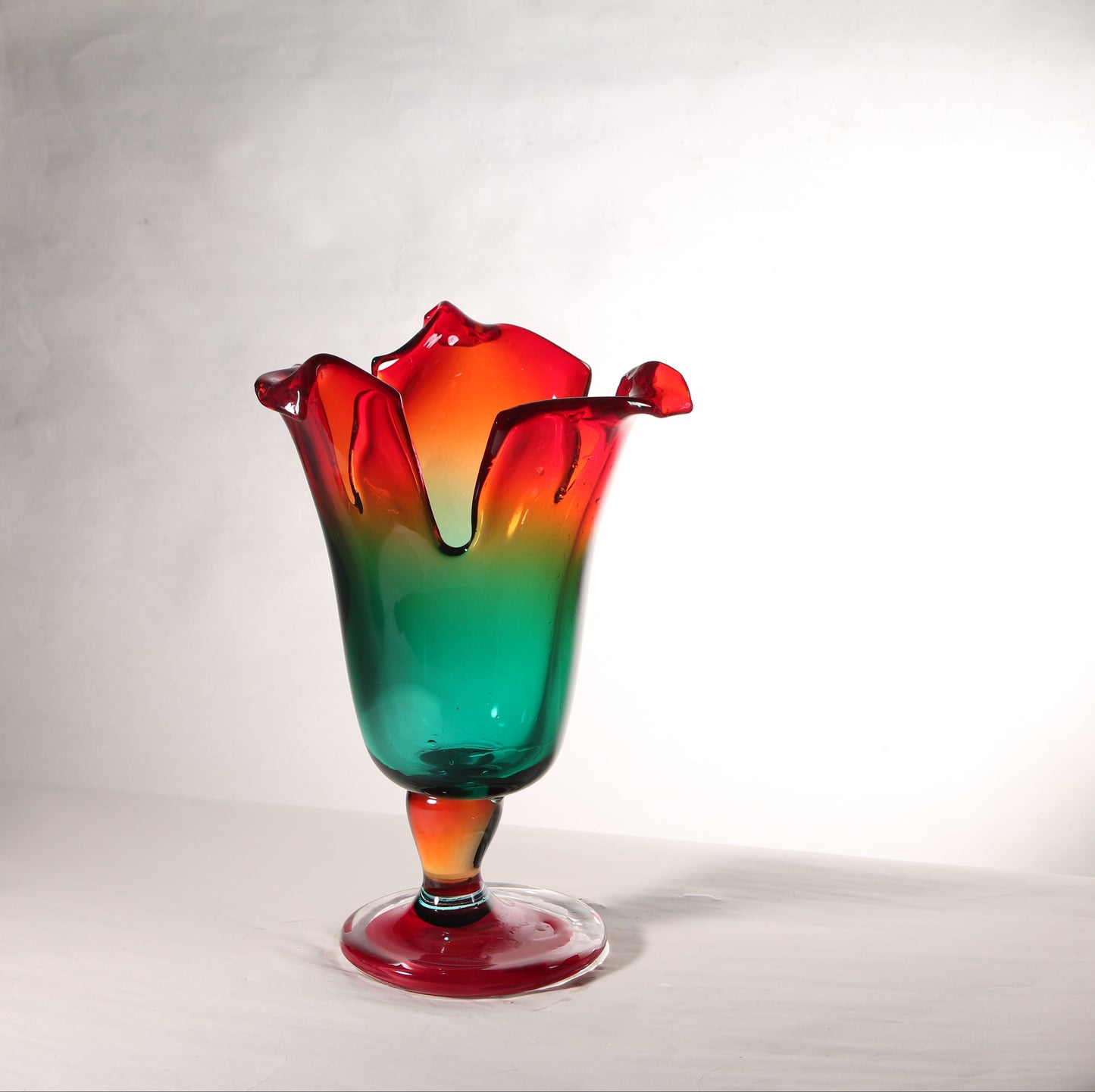 Colorful Glass Vase