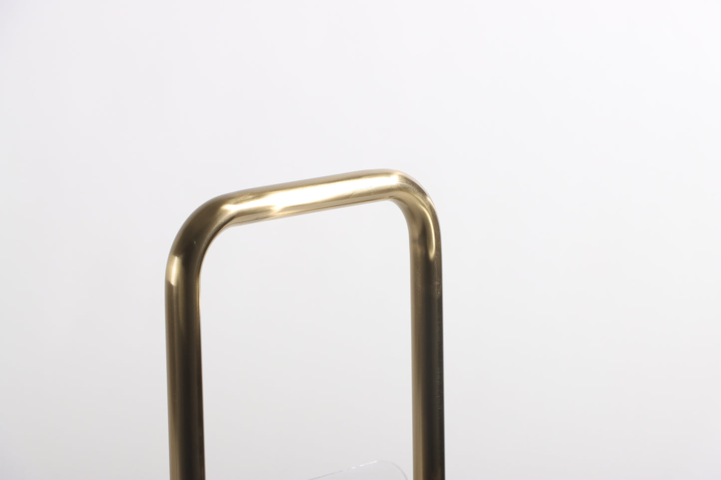 Gold Acrylic & S/S Steel Magazine Holder