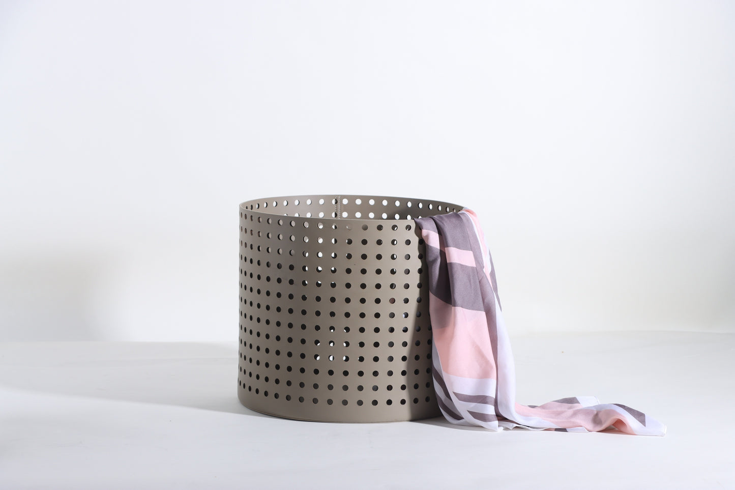 Khaki Pu Eater Basket