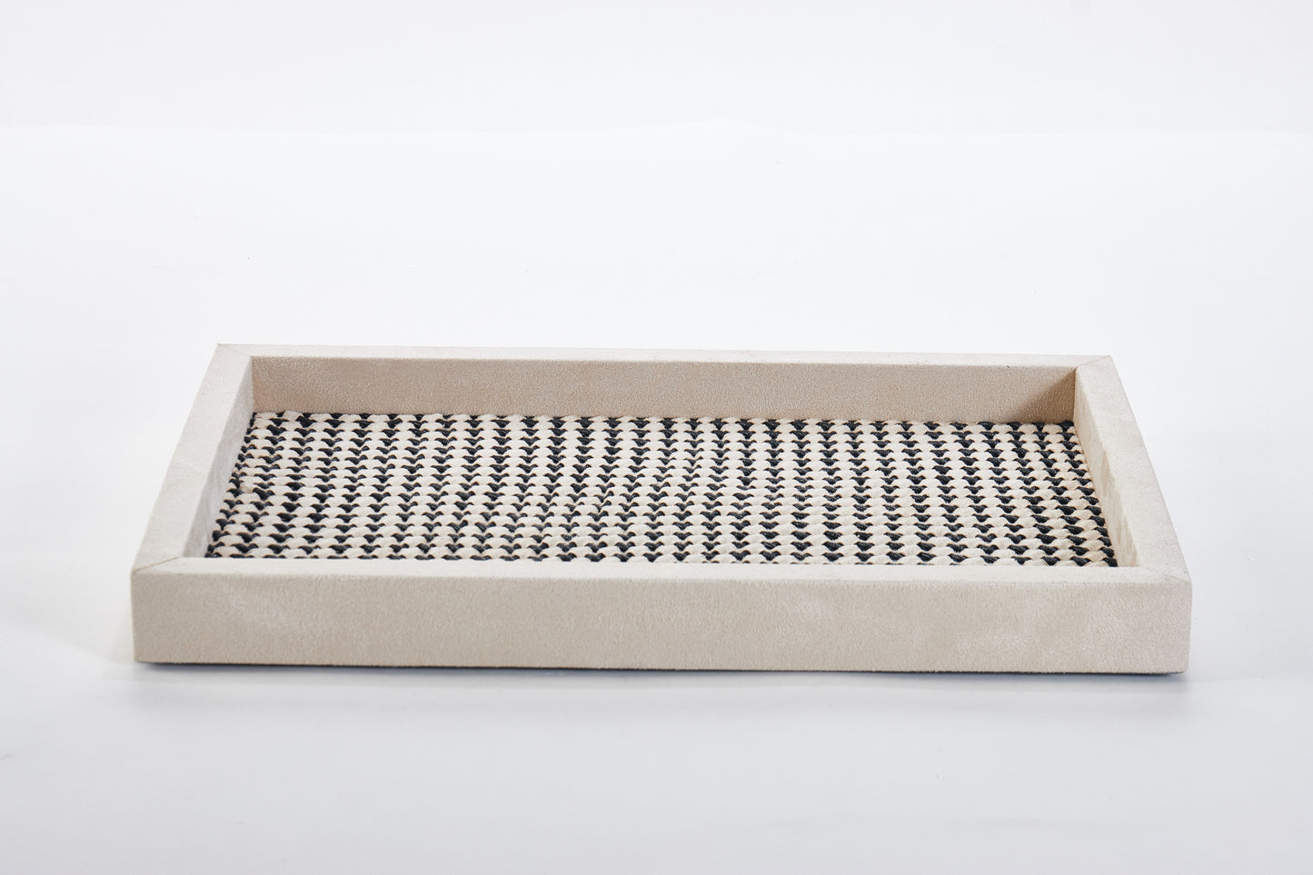 Mdf & Weaven Polyester Fabric Weaving Tray