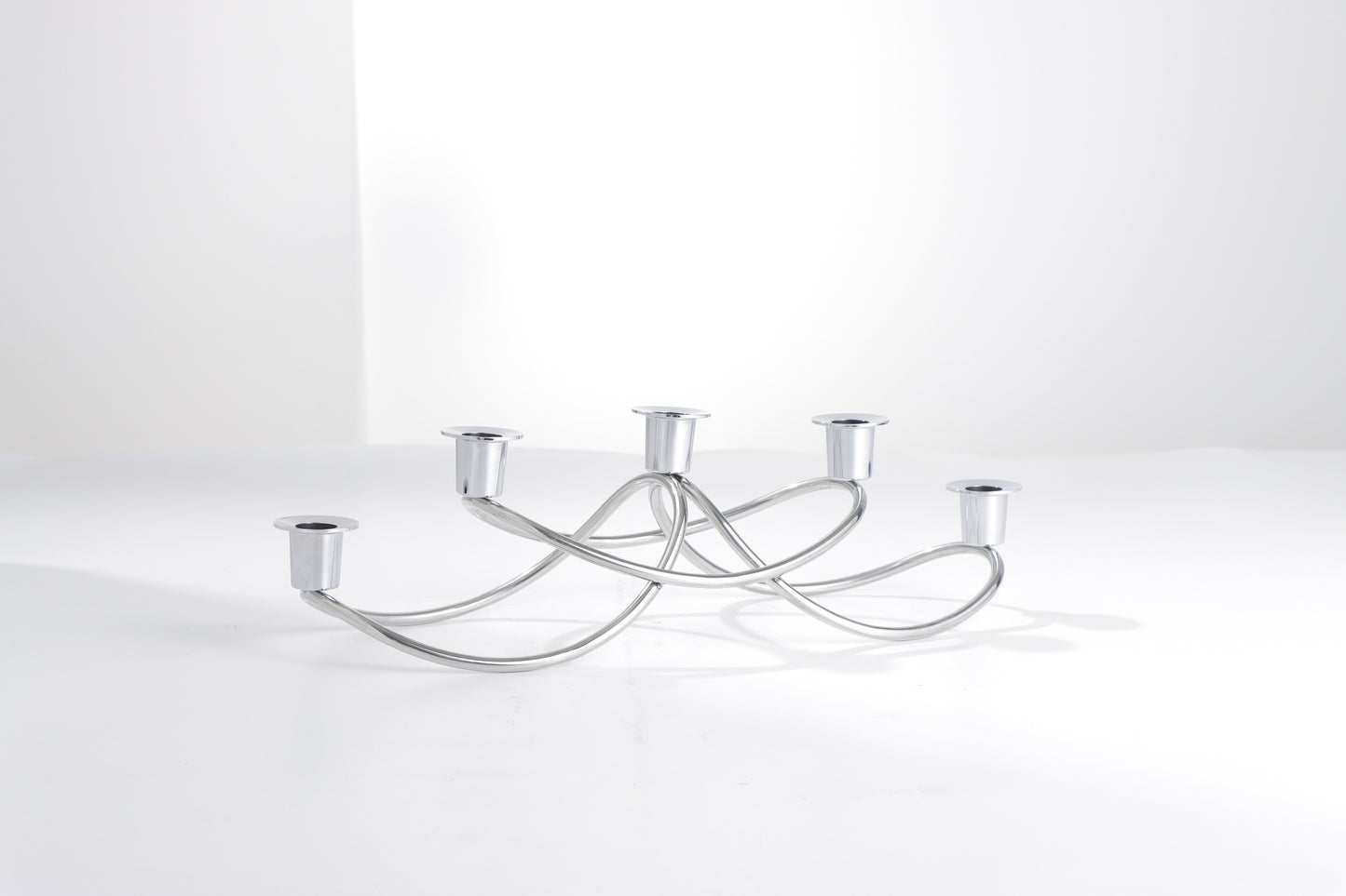 Silver S/S Steel Candelabra