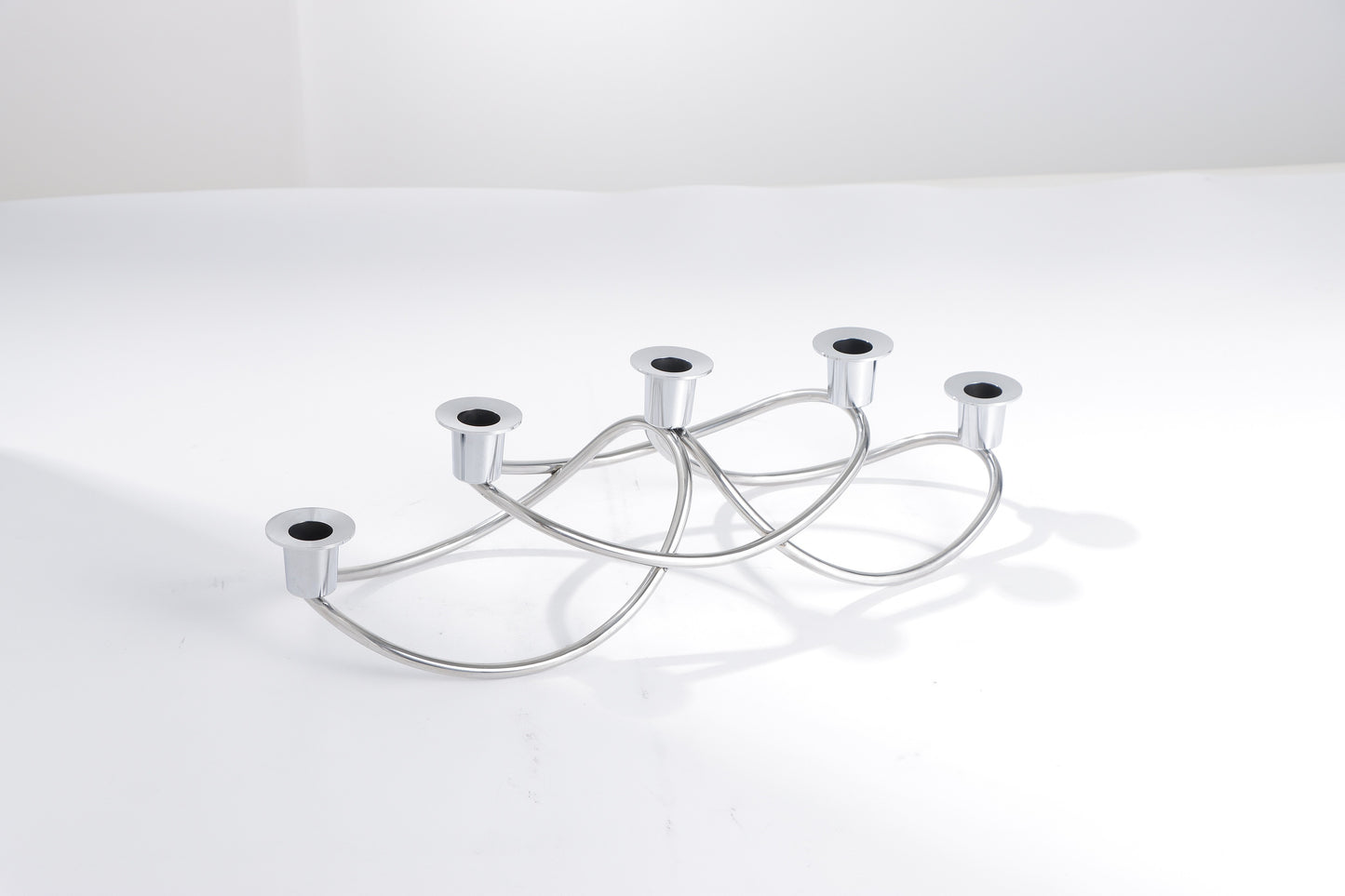 Silver S/S Steel Candelabra