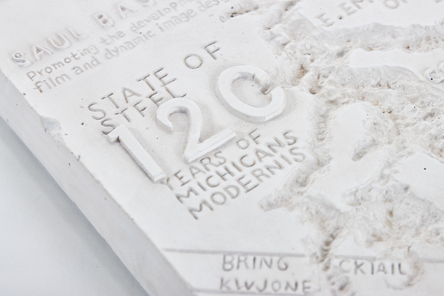 Beige Book Resin Sculpture