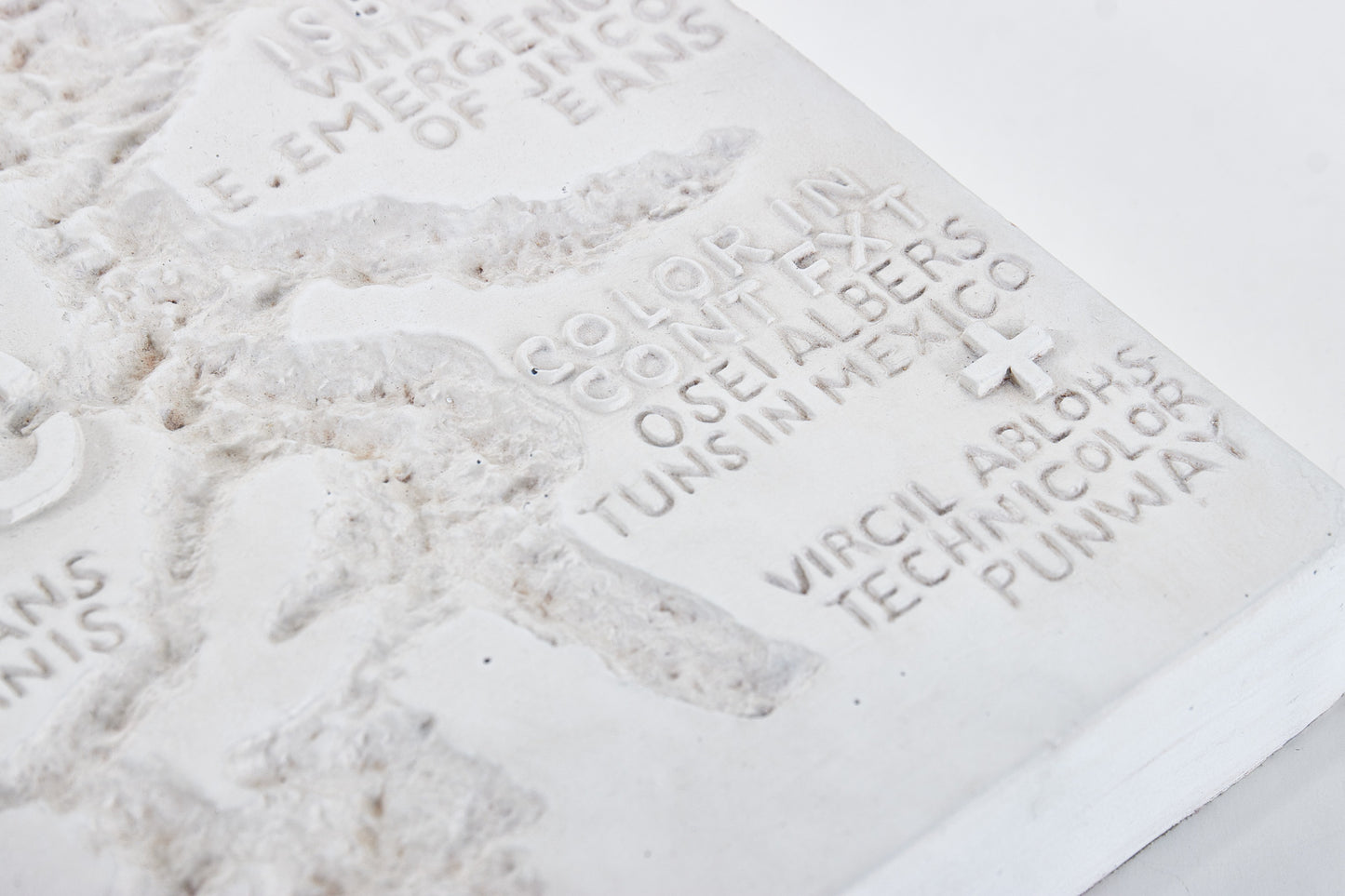 Beige Book Resin Sculpture