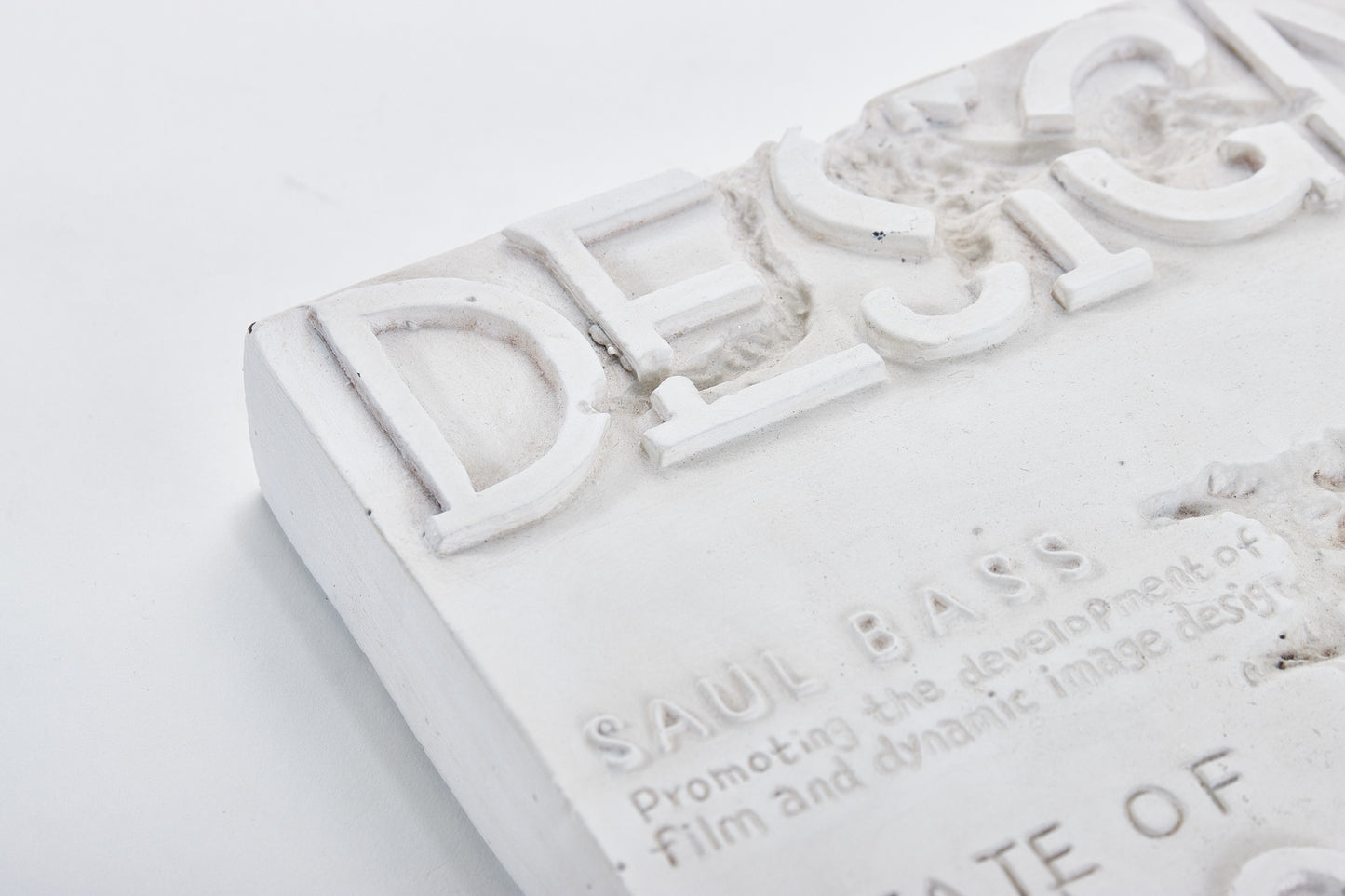 Beige Book Resin Sculpture