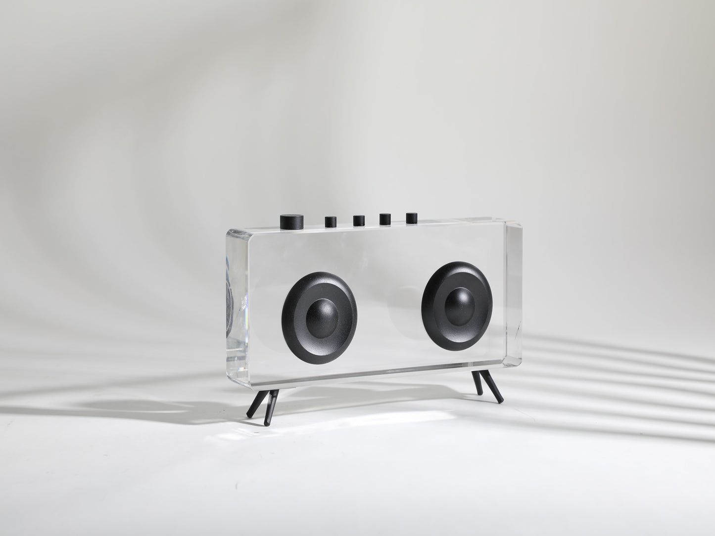 TRANSPARENT CAMERA ORNAMENTS SCULPTURE