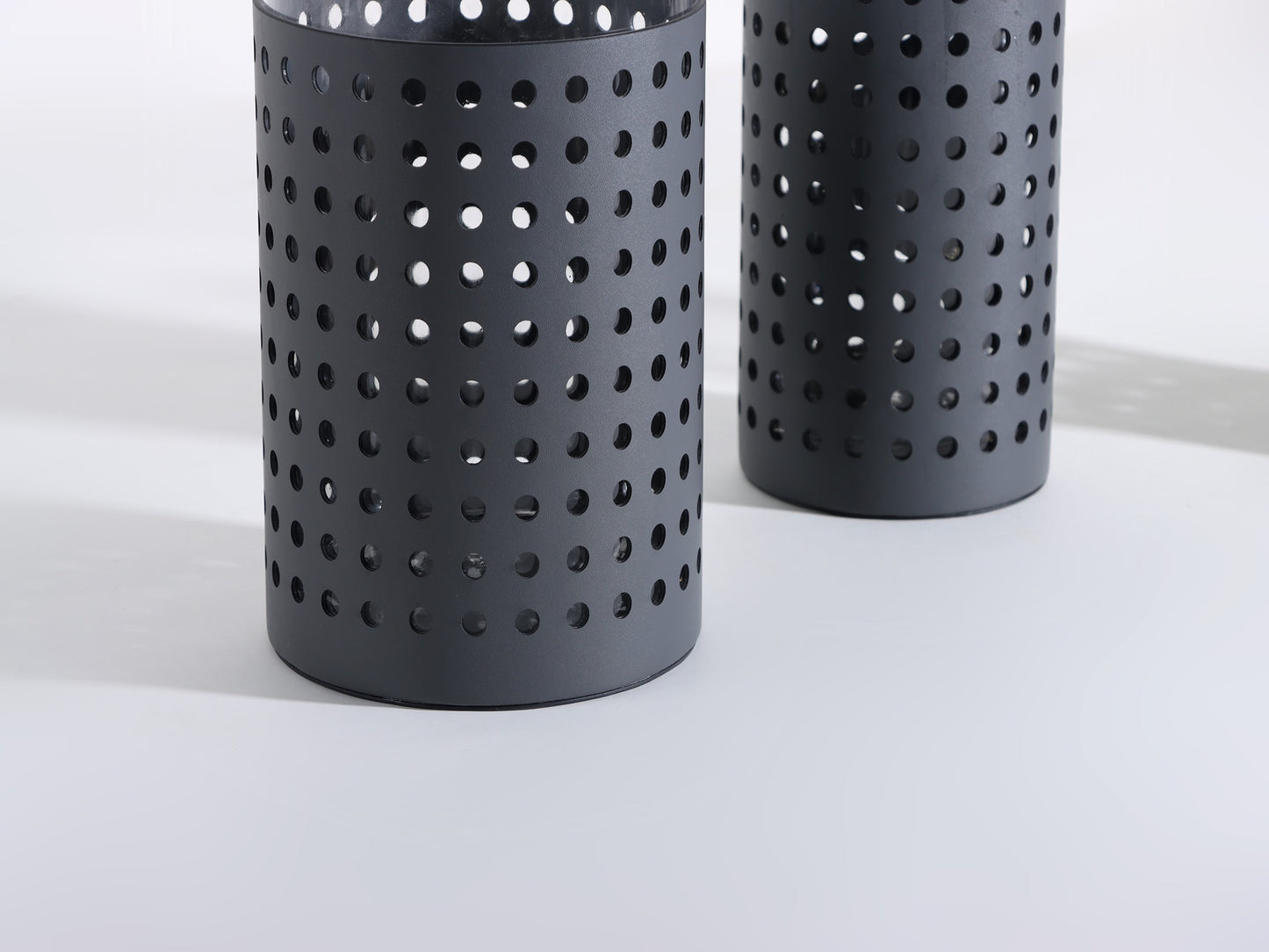 GREY HOLLOW MODERN GLASS VASE