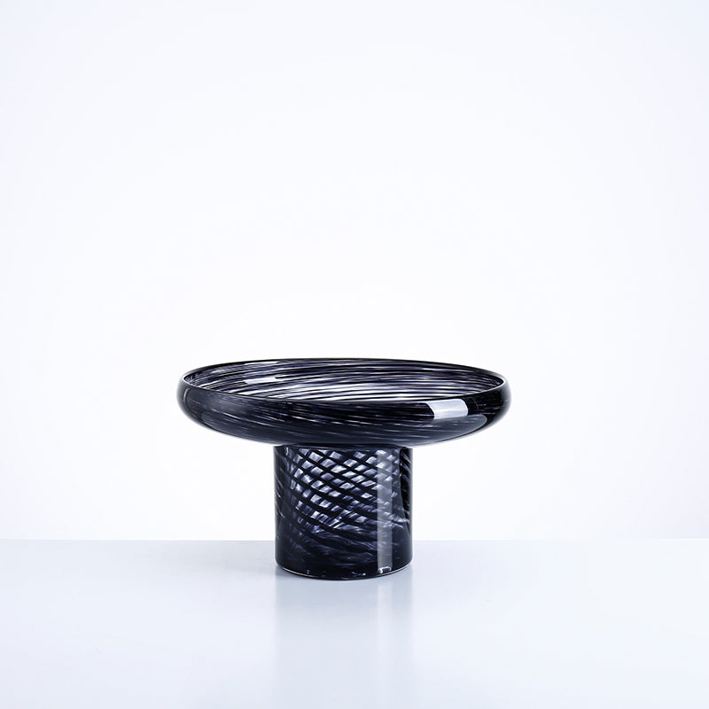 GRIDDING GLASS VASE