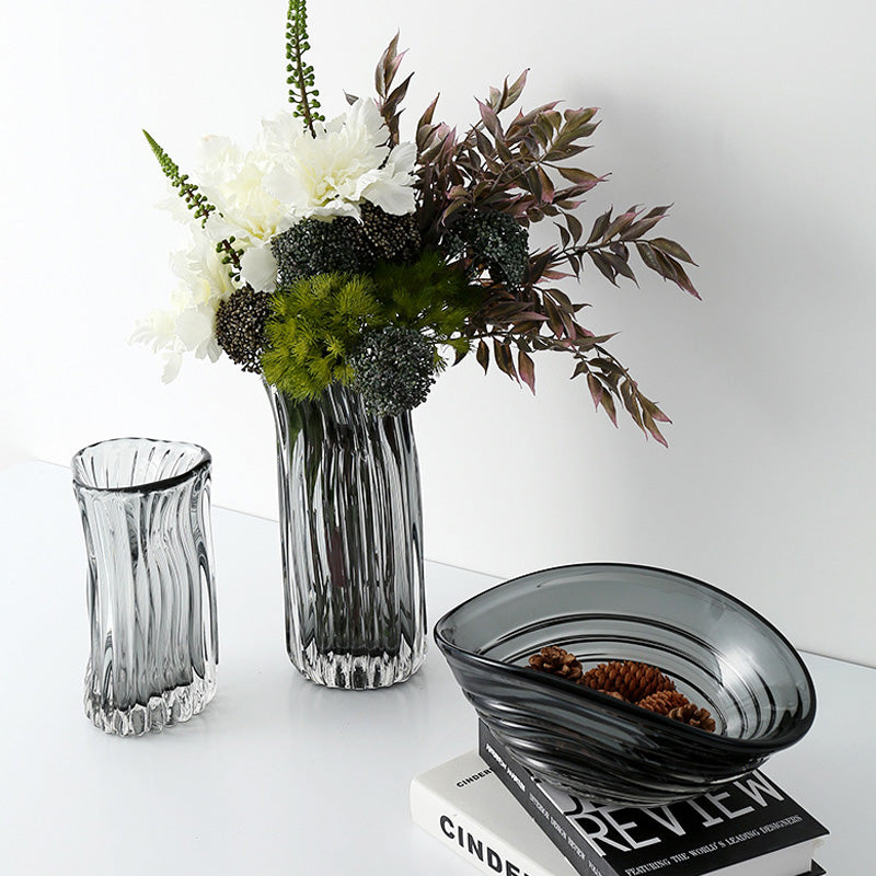 OVAL GLASS FRUITS PLATE