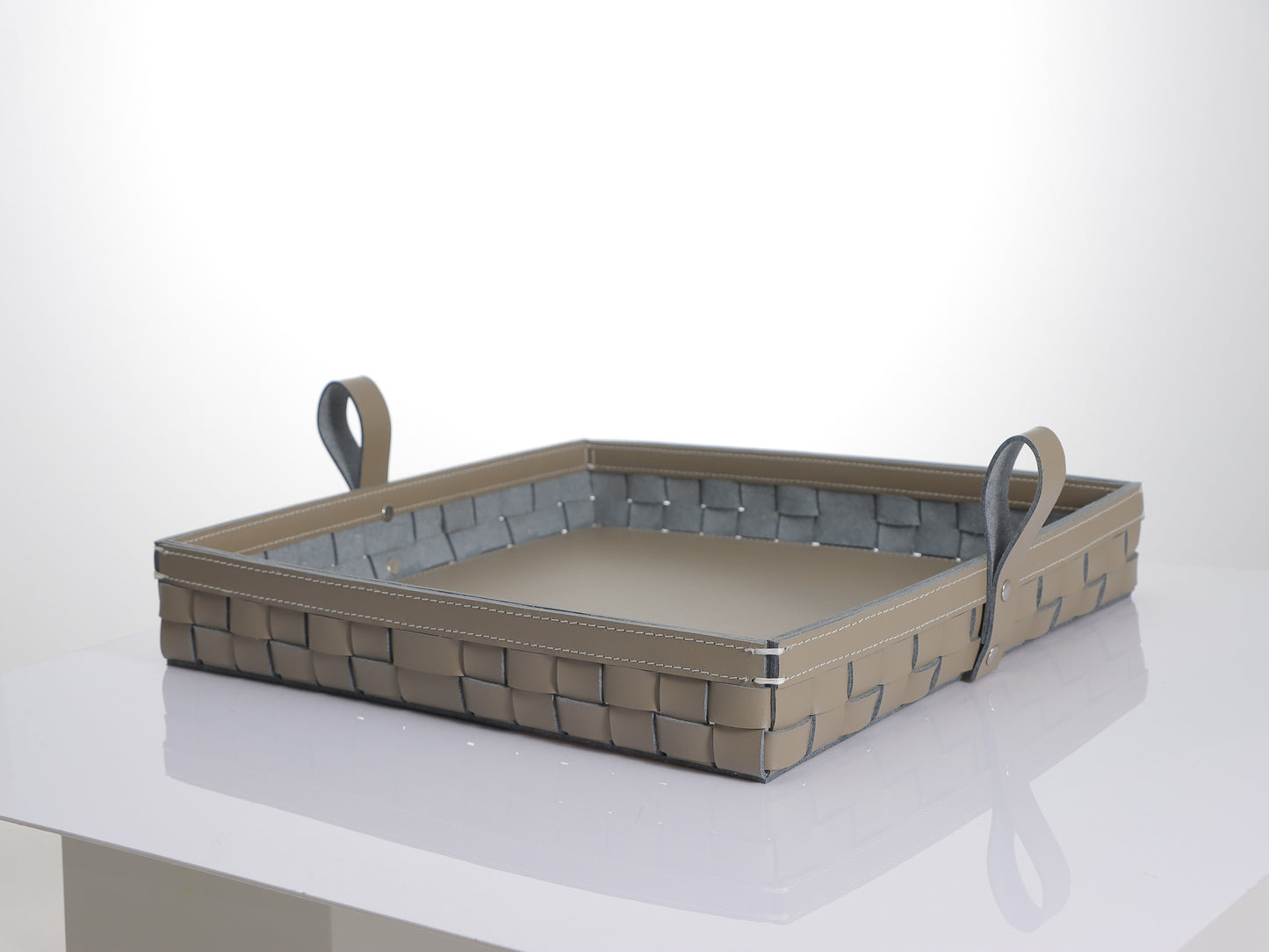 KHAKI KNITTING TRAY