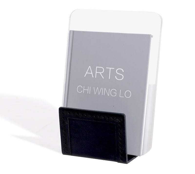 BLACK OFFICE MAGAZINE & BOOK HOLDER
