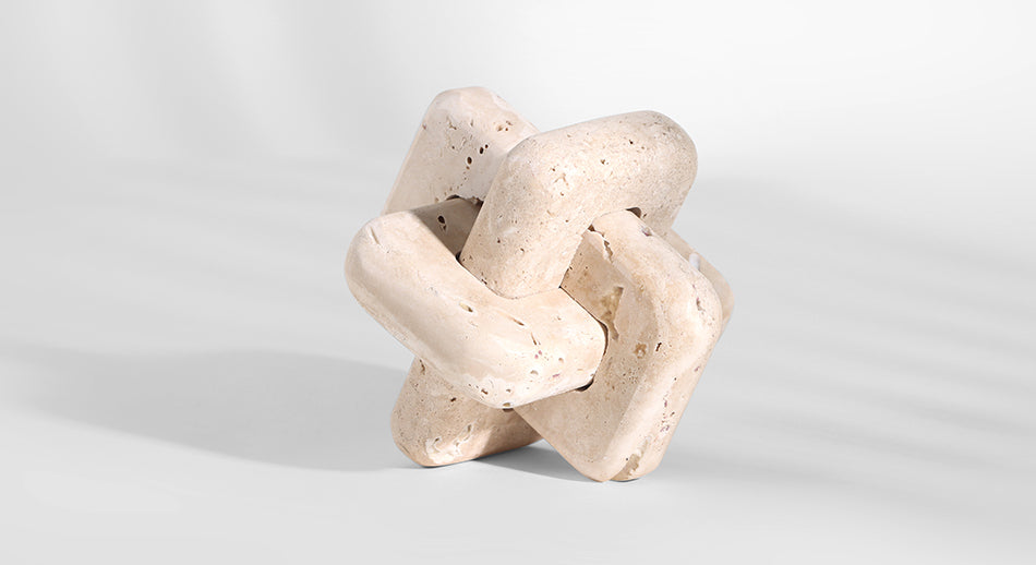 BEIGE LOOP SCULPTURE