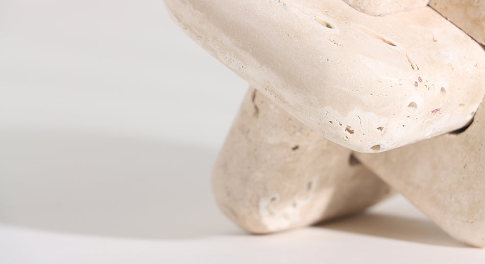BEIGE LOOP SCULPTURE