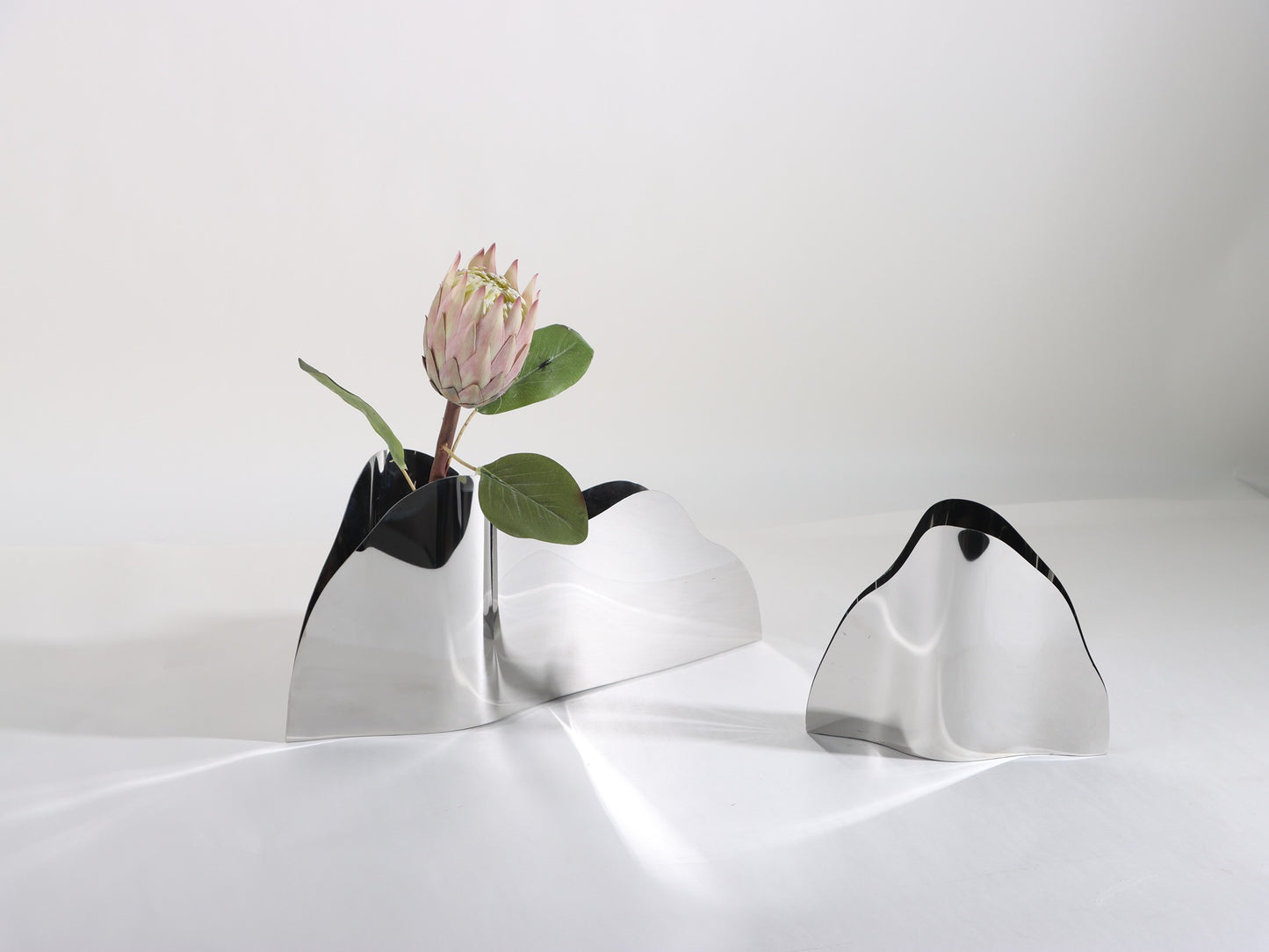 NOVEL STAINLESS STEEL VASE