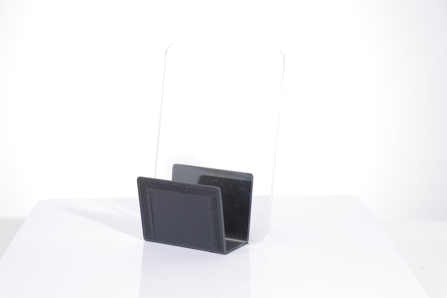 BLACK OFFICE MAGAZINE & BOOK HOLDER