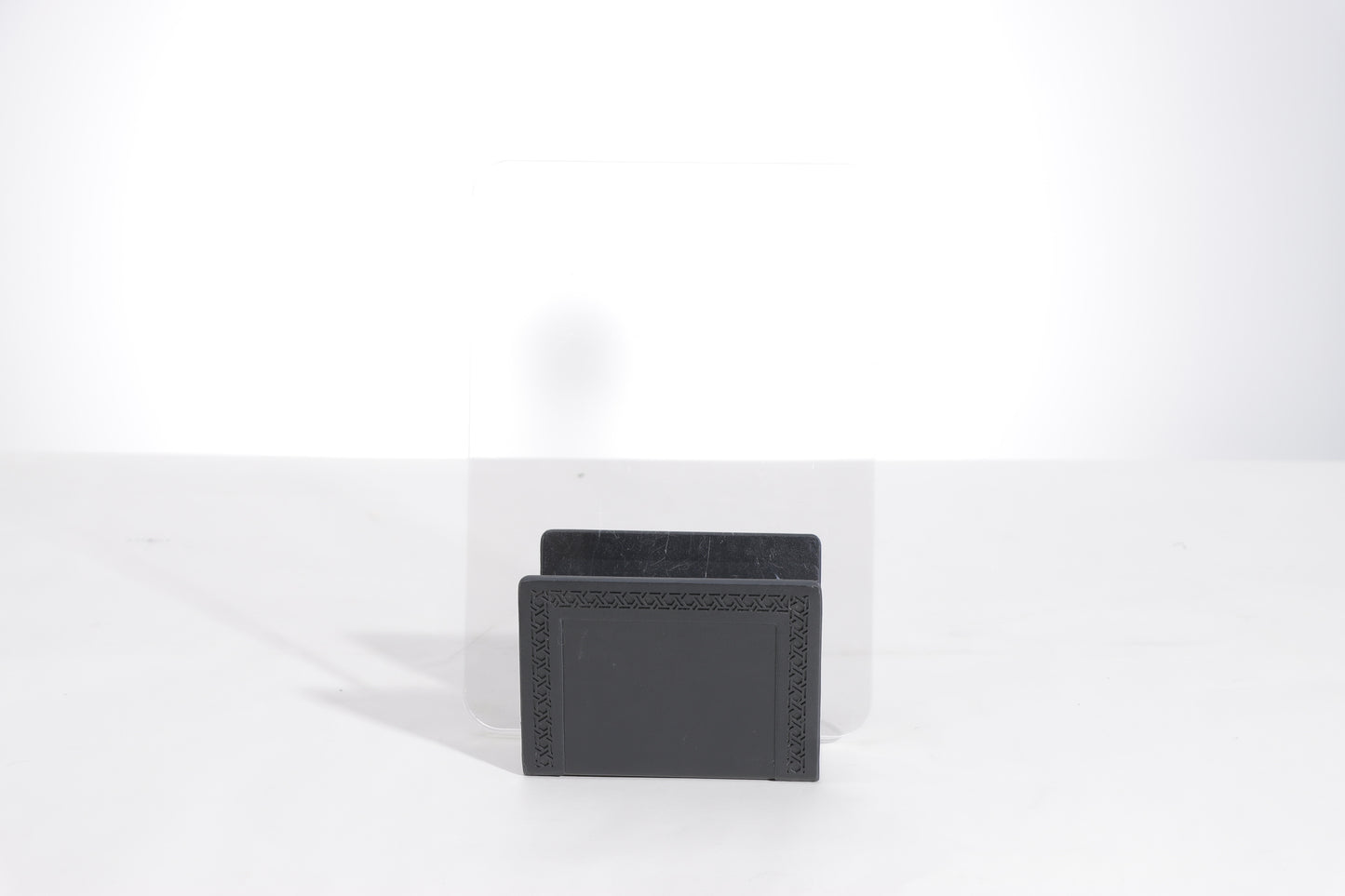 BLACK OFFICE MAGAZINE & BOOK HOLDER