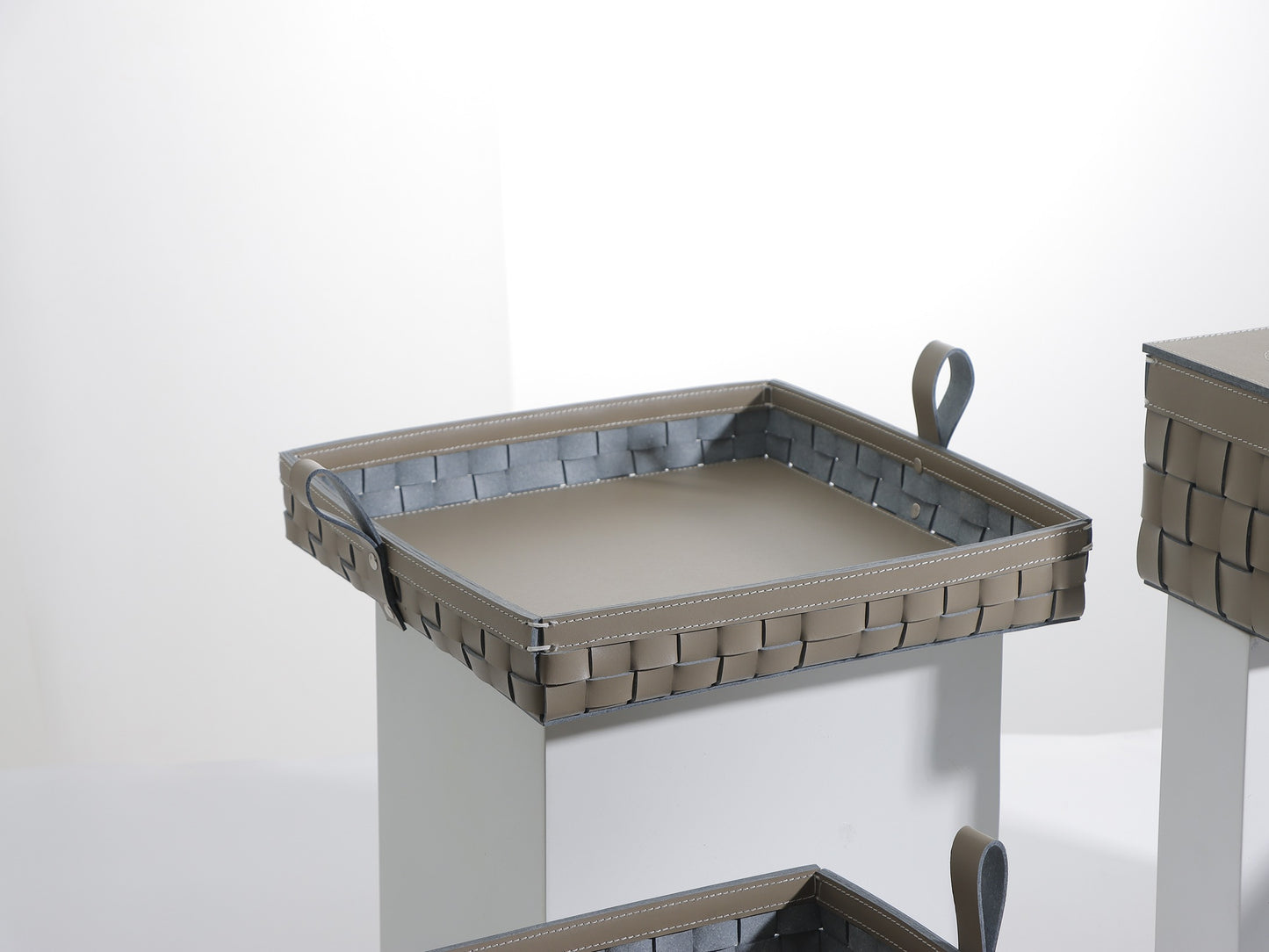 KHAKI KNITTING TRAY
