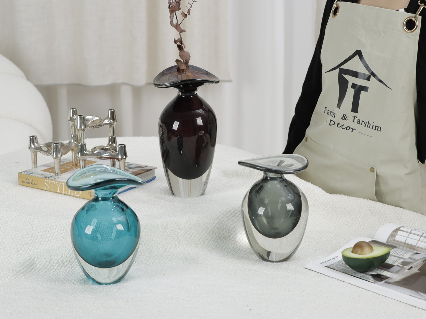 DROPLET FLOWER VASE
