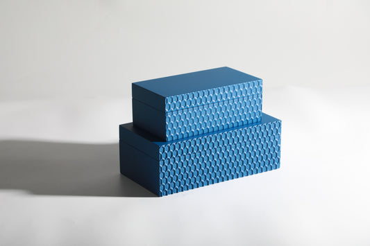 Diamond Blue Resin Storage Box