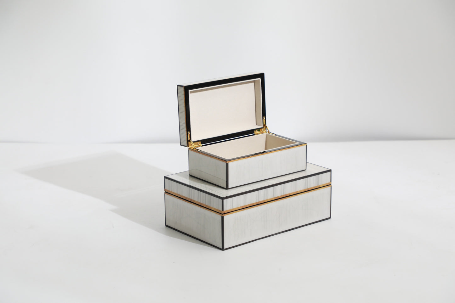 White Mdf Small Storage Box