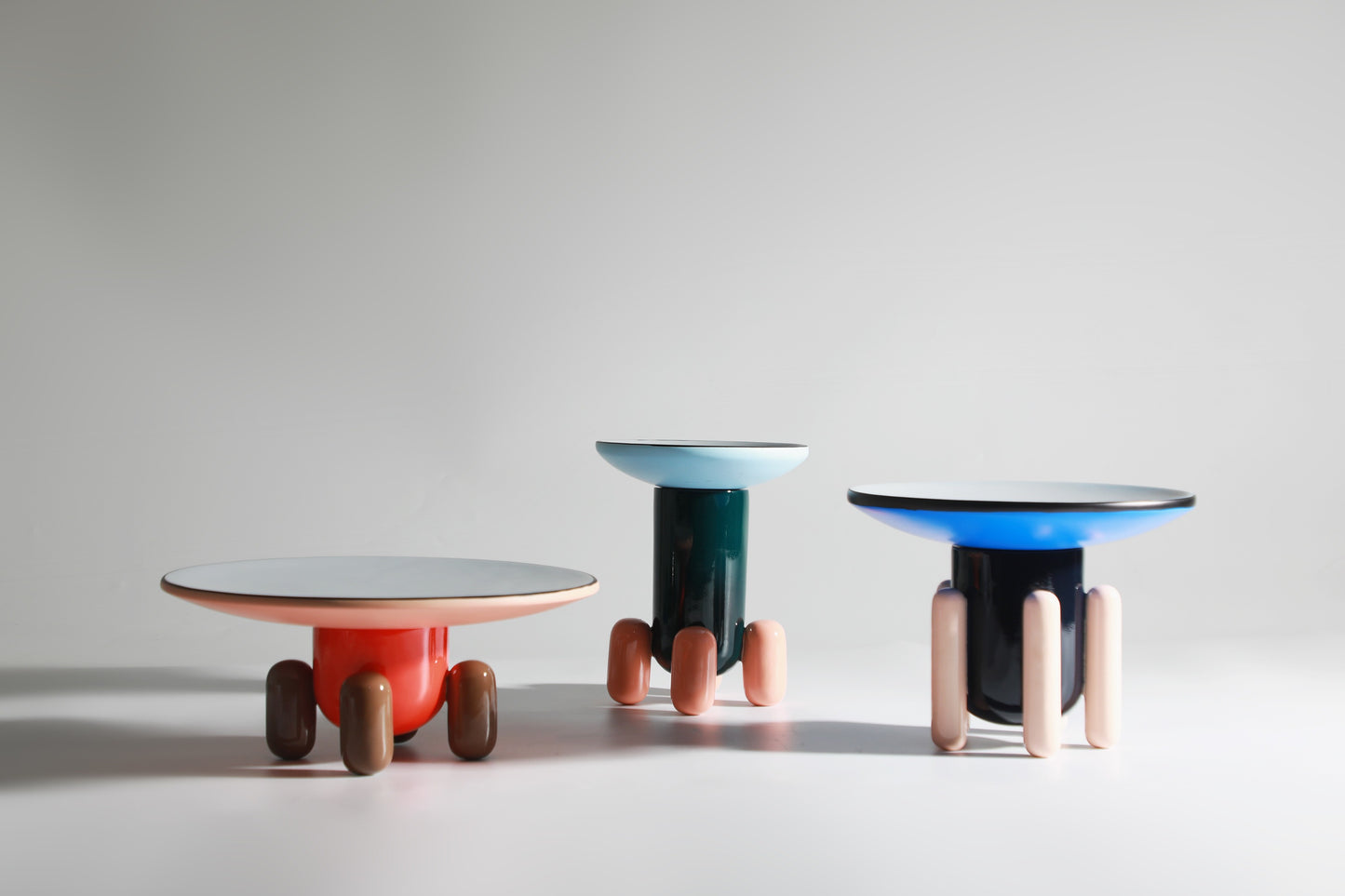 Colorful Resin Tray Stand
