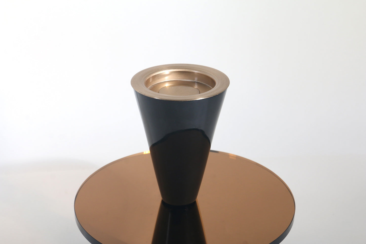 Mdf & Glass Candle Holder