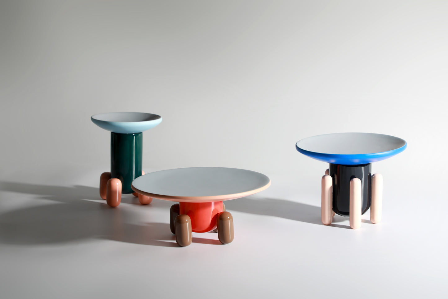Colorful Resin Tray Stand