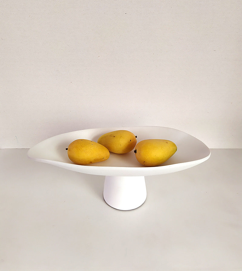 CERAMIC WHITE TRAY