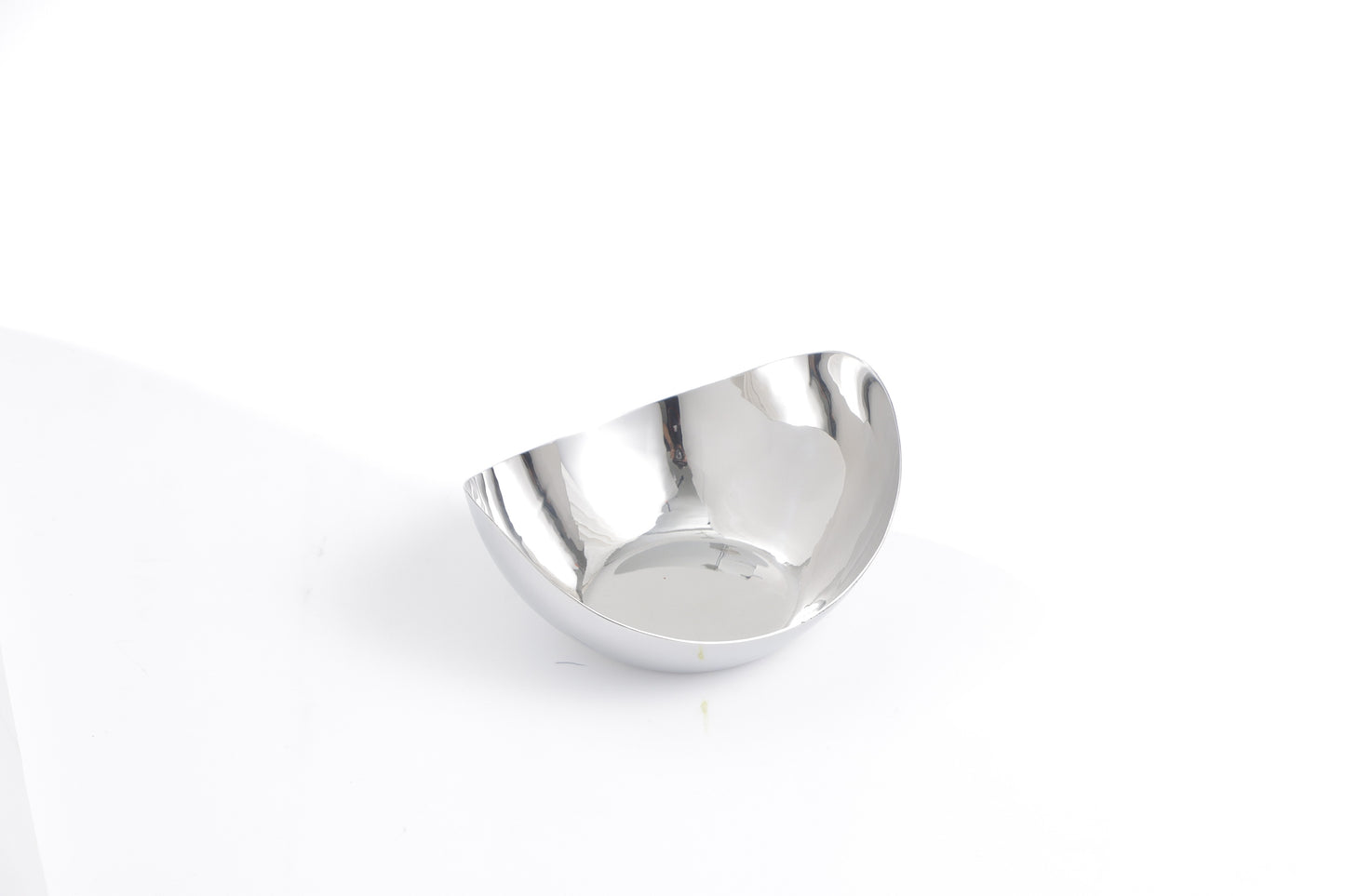 Silver S/S Steel Oval Fruits Tray