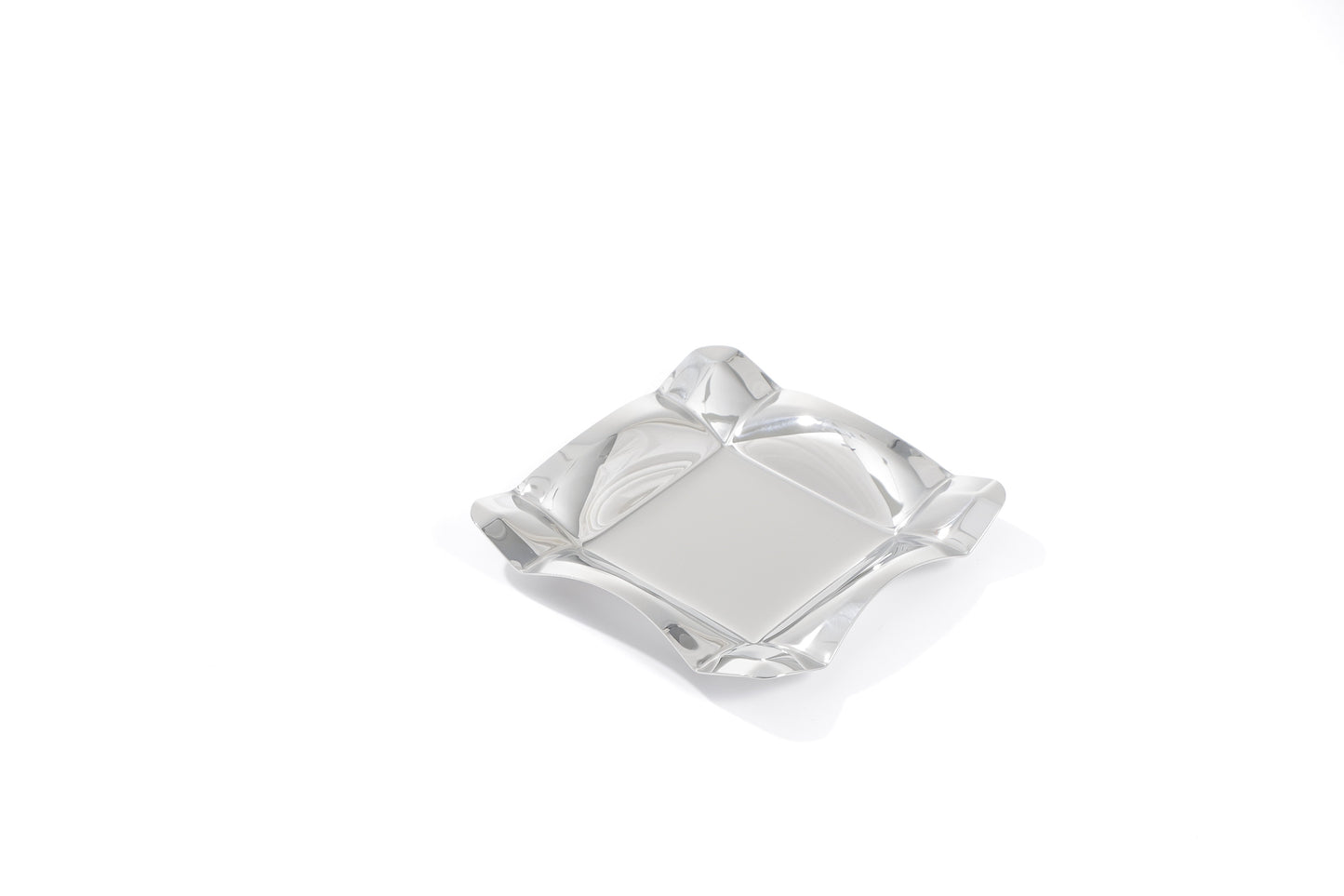 SILVER S/S STEEL DESSERT TRAY