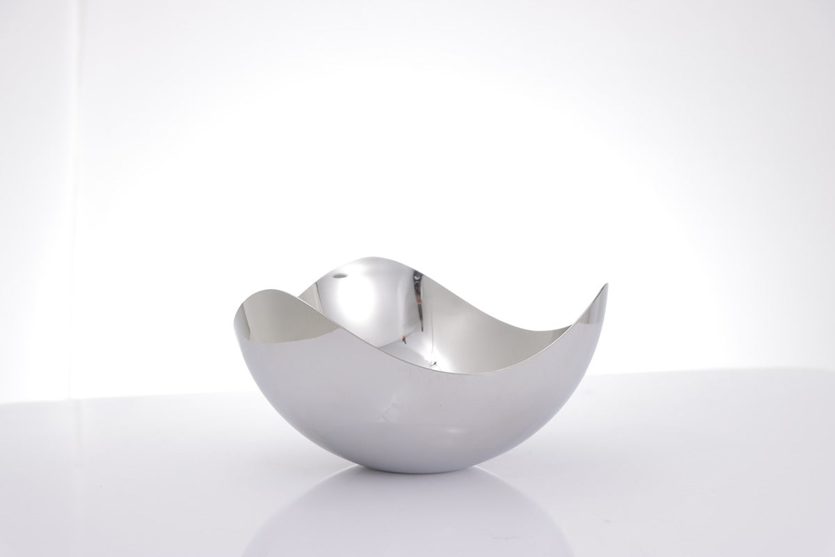 SILVER S/S STEEL TRAY - S