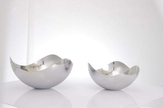 SILVER S/S STEEL TRAY - S