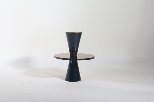 Mdf & Glass Candle Holder