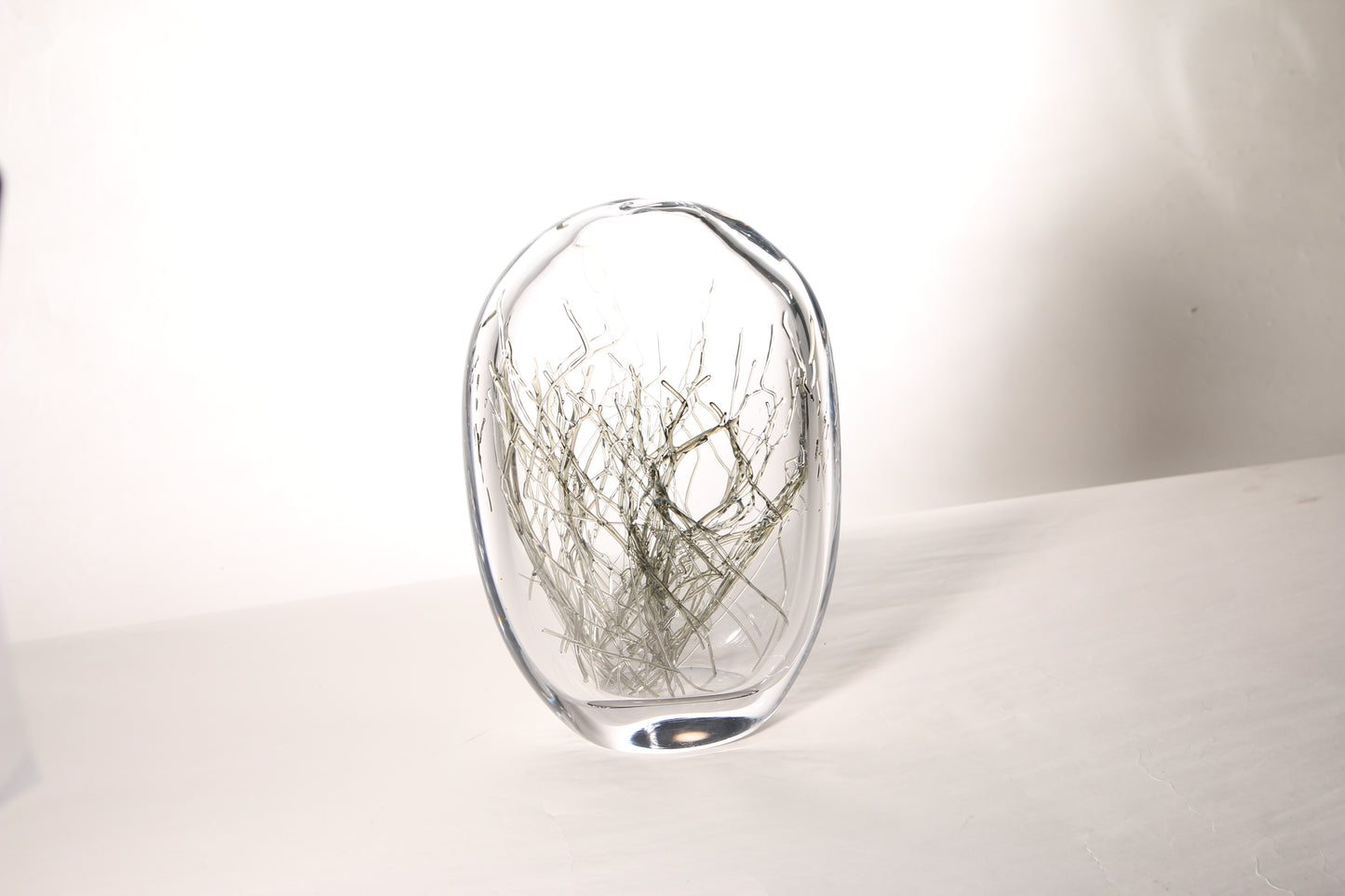 Clear Glass Desktop Decor