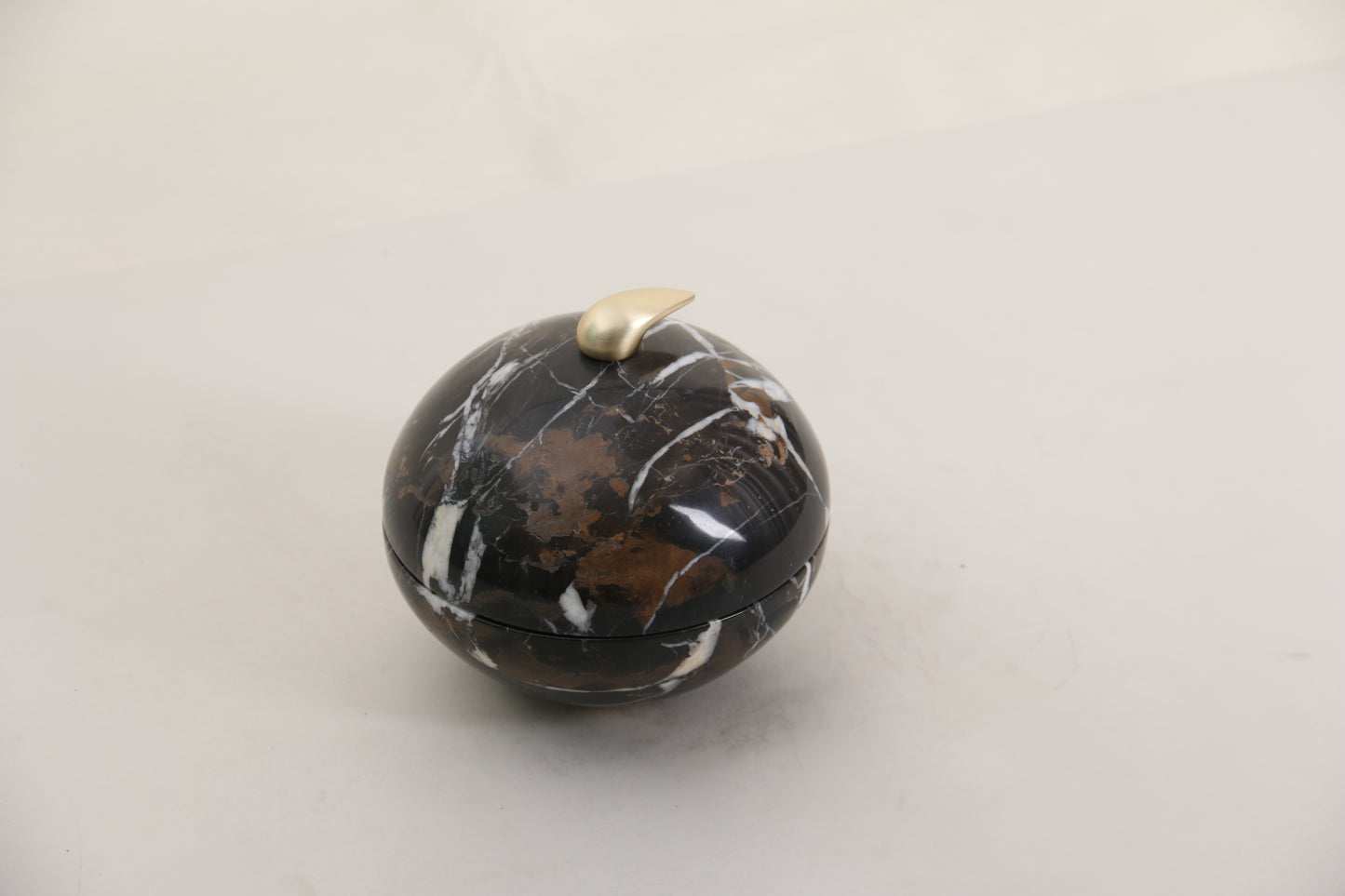 Marble & Alloy Storage Jar