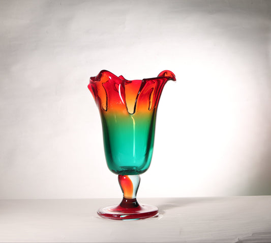 Colorful Glass Vase