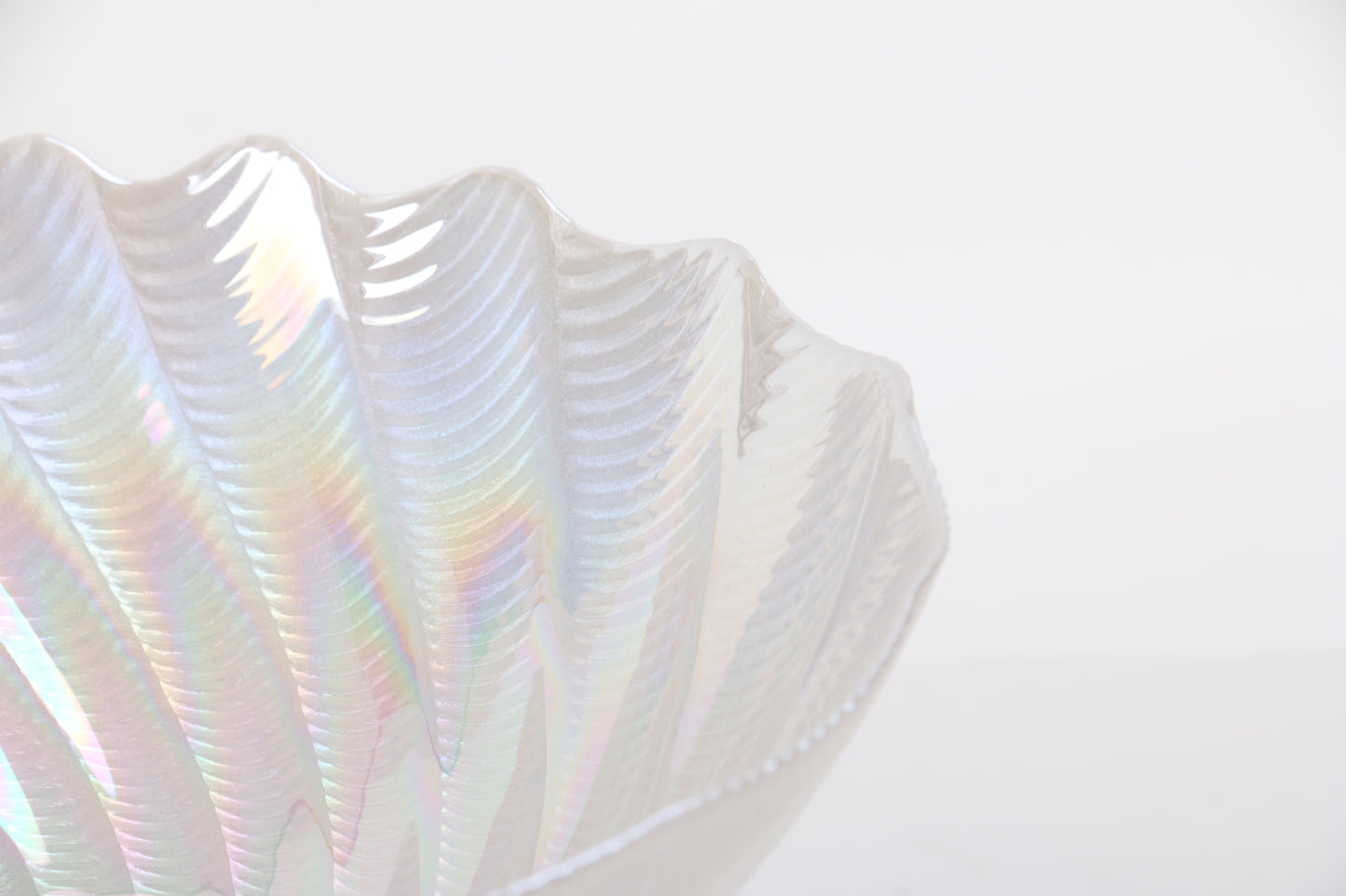 Marble & Glass Shell Style Tray