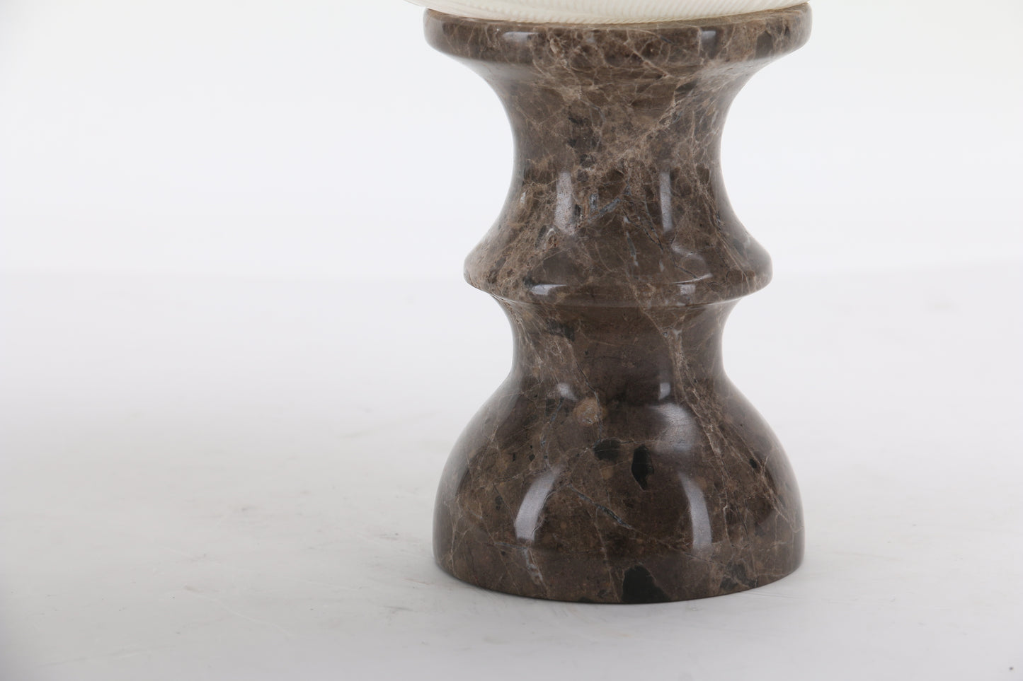 Marble & Glass Shell Style Tray